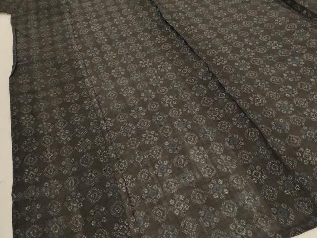 平和屋着物＊夏物　重要無形文化財　本場宮古上布　花菱文　苧麻　逸品　AABE1285jd