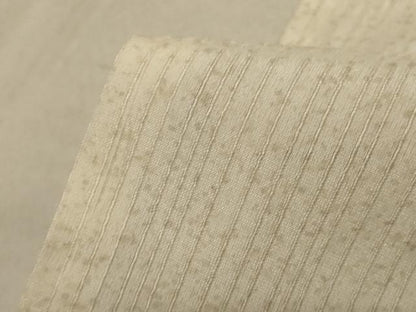 平和屋着物＊夏物 訪問着 白山紬 草花文 証紙付き 仮絵羽 正絹 逸品 未使用 AABE1286jd
