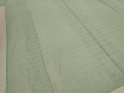 平和屋着物＊夏物 色無地 絽 裏葉柳色 洗える着物 AABE1289jd