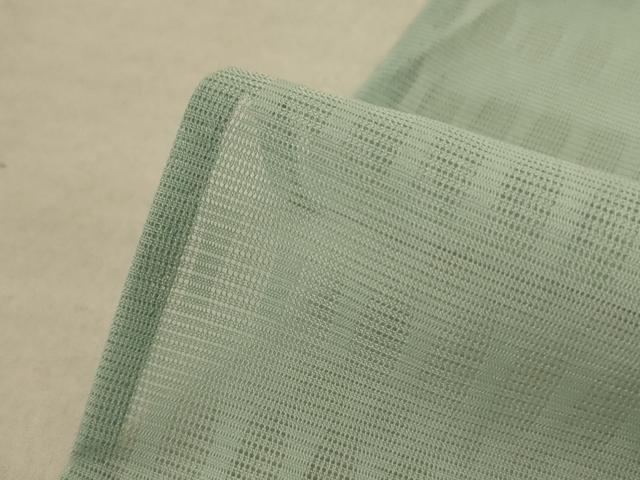 平和屋着物＊夏物 色無地 絽 裏葉柳色 洗える着物 AABE1289jd