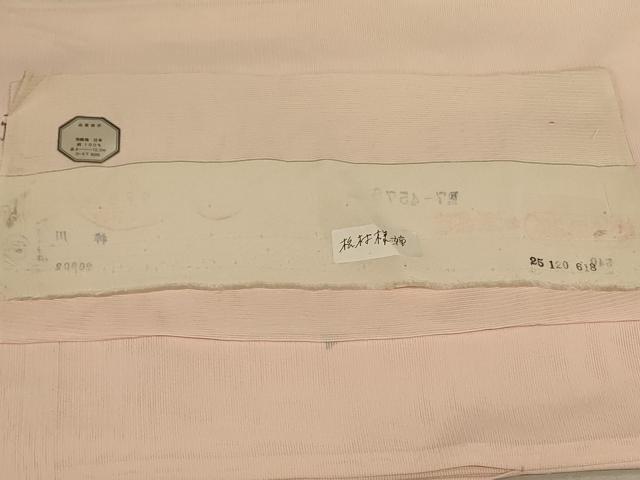 平和屋着物＊夏物 訪問着 絽 草花文 反端付き 正絹 逸品 AABE1297jd