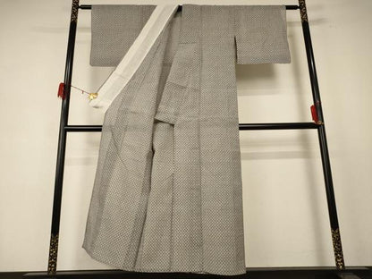 平和屋着物＊夏物 本場小千谷ちぢみ 鹿の子文様 麻 逸品 AABE1300jd