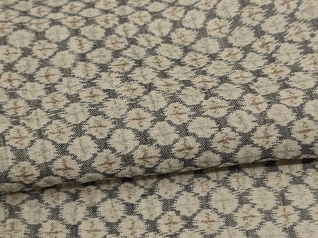 平和屋着物＊夏物 本場小千谷ちぢみ 鹿の子文様 麻 逸品 AABE1300jd