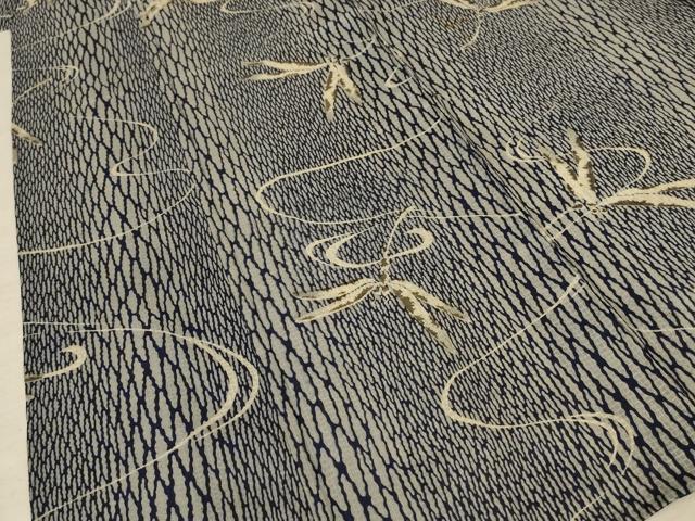 平和屋着物∴夏物 綿紅梅 浴衣 蜻蛉 綿 逸品 AABE1301jd