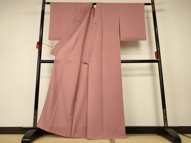 平和屋着物＊夏物 色無地 絽 遠州茶色 正絹 逸品 未使用 AABE1305jd