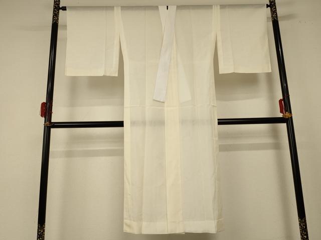 平和屋着物＊夏物 長襦袢 絽 鳥の子色 正絹 逸品 AABE1307jd