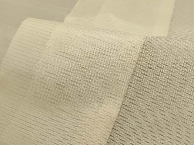 平和屋着物＊夏物 長襦袢 絽 鳥の子色 正絹 逸品 AABE1307jd