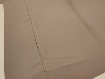 平和屋着物＊夏物 色無地 紗 江戸鼠色 正絹 逸品 AABE1309jd