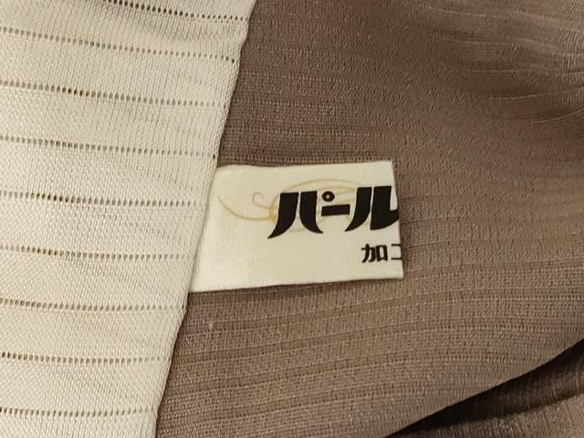 平和屋着物＊夏物 色無地 紗 江戸鼠色 正絹 逸品 AABE1309jd