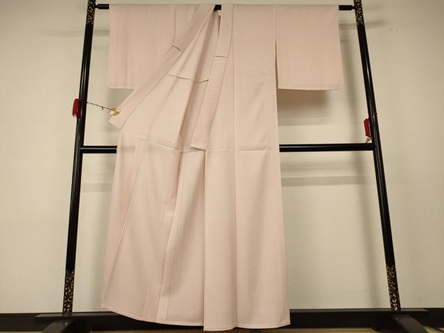 平和屋着物＊夏物 色無地 絽 洗柿色 正絹 逸品 AABE1310jd