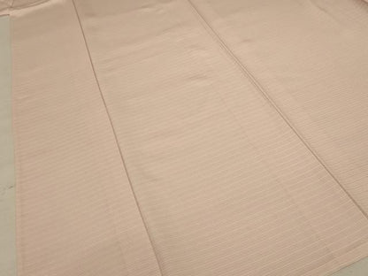 平和屋着物＊夏物 色無地 絽 洗柿色 正絹 逸品 AABE1310jd