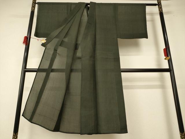 平和屋着物＊夏物 男性 小紋 網代文様 AABE1312jd