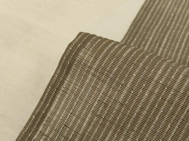平和屋着物＊夏物 男性 紗紬 縞 正絹 逸品 AABE1316jd