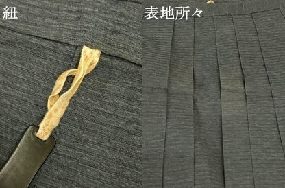 平和屋着物＊夏物 男性 馬乗り袴 霞文 正絹 逸品 AABE1318jd