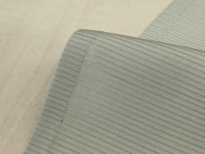 平和屋着物＊夏物 色無地 絽 柳鼠色 正絹 逸品 AABE1319jd