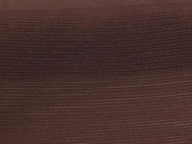平和屋着物＊夏物 色無地 絽 黒鳶色 正絹 逸品 AABE1320jd