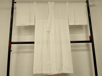 平和屋着物＊夏物 長襦袢 絽 鳥の子色 正絹 逸品 AABE1328jd