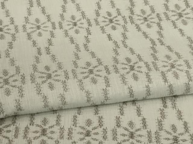 平和屋着物＊夏物 小紋 紗 立涌文 洗える着物 AABE1332jd