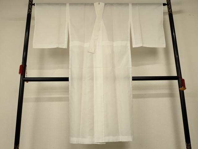 平和屋着物＊夏物 長襦袢 絽 白色 洗える着物 AABE1359jd