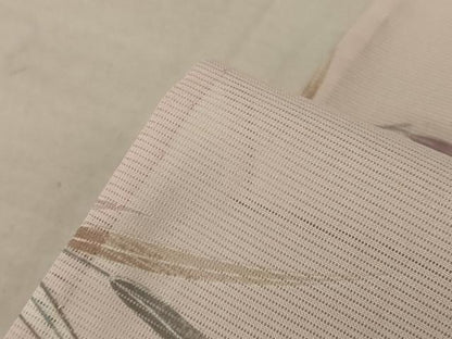 平和屋着物＊夏物 小紋 絽 枝葉文 洗える着物 AABE1360jd