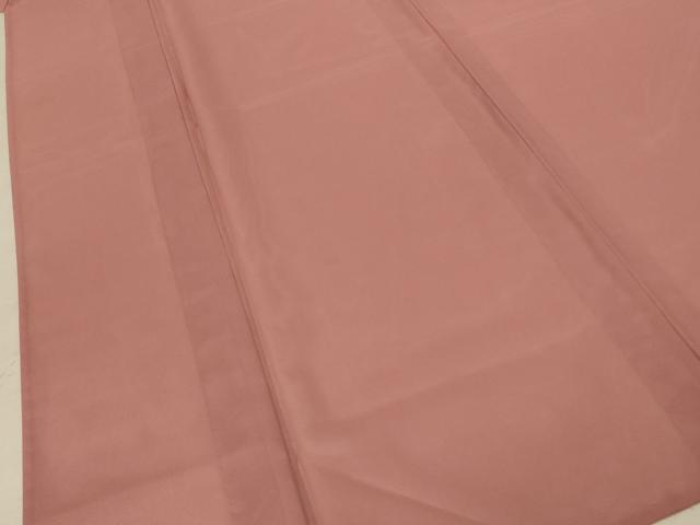 平和屋着物＊夏物 色無地 絽 洗朱色 洗える着物 AABE1370jd