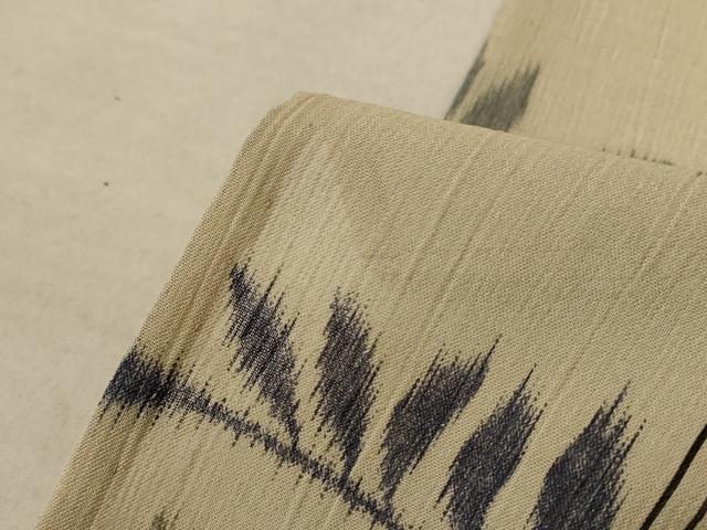 平和屋着物＊夏物 小紋 紗 格子 洗える着物 AABC9891jd 平和屋1□夏物