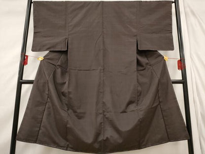平和屋着物■男性　紬　縞　正絹　逸品　AABE1402st