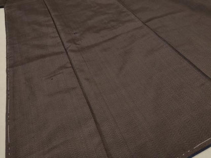 平和屋着物■男性　紬　縞　正絹　逸品　AABE1402st