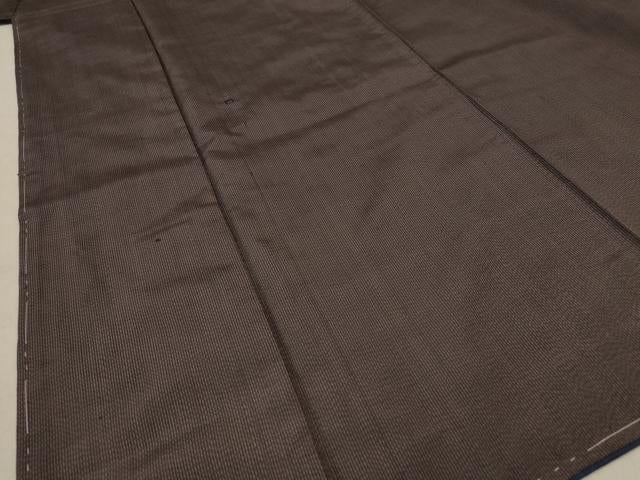 平和屋着物■男性　紬　縞　正絹　逸品　AABE1402st