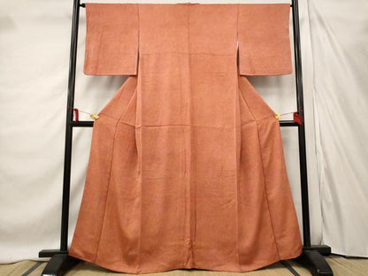 平和屋着物■上質な小紋　霞文　暈し染め　正絹　逸品　AABE1451st