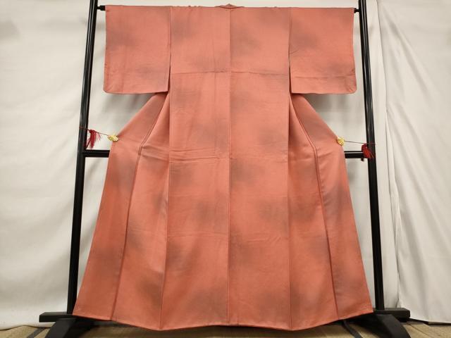 平和屋着物■上質な小紋　霞文　暈し染め　正絹　逸品　未使用　AABE1470st