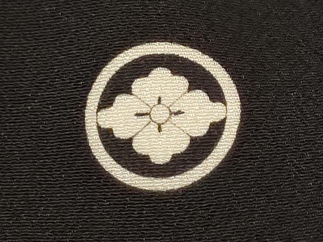 平和屋着物■豪華黒留袖　駒刺繍　風景枝花文　金彩　正絹　逸品　AABE1486st