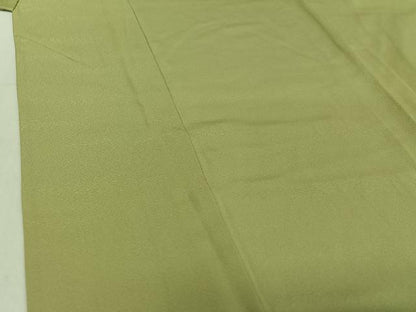 平和屋着物▽上質な色無地 単衣 薄萌葱色 正絹 逸品 AABE1561jh