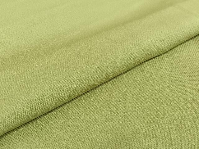 平和屋着物▽上質な色無地　単衣　薄萌葱色　正絹　逸品　AABE1561jh 平和屋着物▽上質な色無地 単衣 薄萌葱色 正絹 逸品 AABE1561jh
