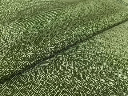 平和屋着物▽江戸小紋 単衣 寄せ小紋柄 正絹 逸品 AABE1563jh