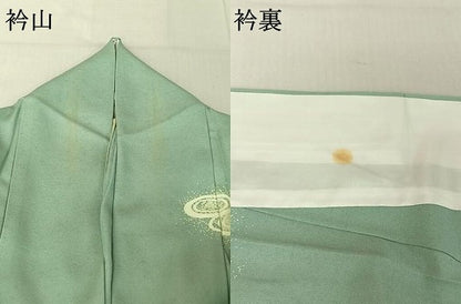 平和屋着物▽訪問着 単衣 流水文 魚 正絹 逸品 AABE1581jh
