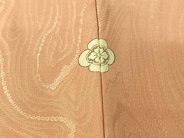平和屋着物▽上質な色無地 単衣 流水地紋 虹色 正絹 逸品 AABE1582jh