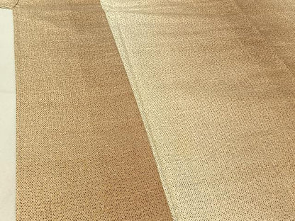 平和屋着物▽上質な紬 単衣 霞文 正絹 逸品 AABE1583jh