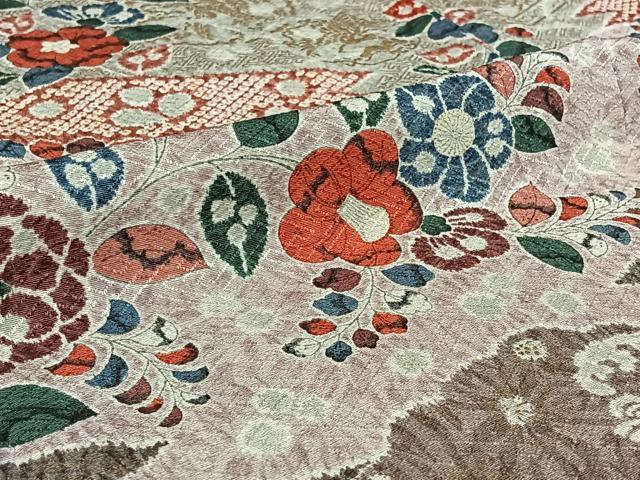 平和屋着物▽訪問着 単衣 辻が花 金彩 正絹 逸品 AABE1589jh