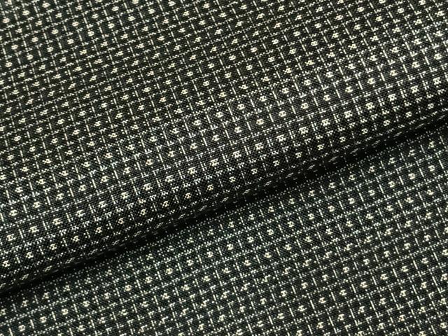 平和屋着物●男性 本場大島紬 アンサンブル 亀甲絣 正絹 逸品 AABE1641fy