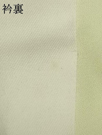 平和屋着物●長襦袢　袷　草花文　暈し染め　正絹　逸品　AABE1653fy