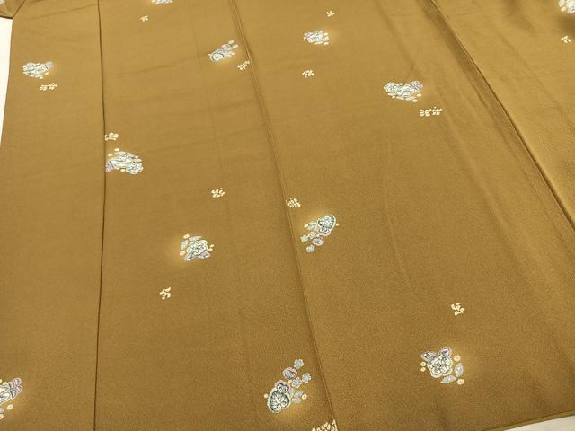平和屋着物●上質な小紋　辻が花　暈し染め　正絹　逸品　AABE1677fy