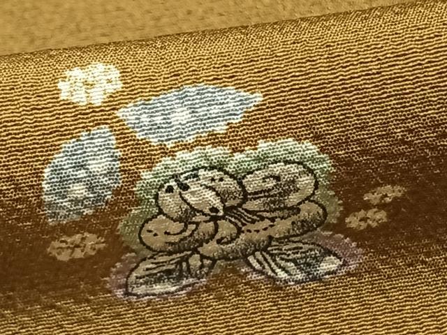 平和屋着物●上質な小紋　辻が花　暈し染め　正絹　逸品　AABE1677fy