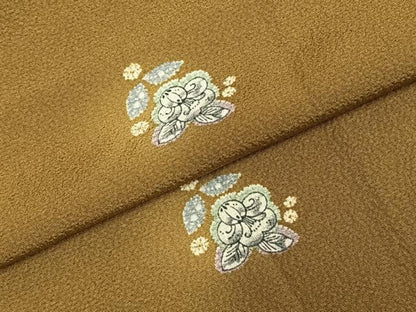 平和屋着物●上質な小紋　辻が花　暈し染め　正絹　逸品　AABE1677fy