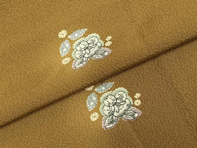 平和屋着物●上質な小紋　辻が花　暈し染め　正絹　逸品　AABE1677fy