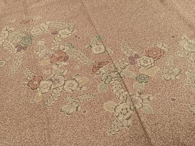 平和屋着物●訪問着　辻が花　正絹　逸品　AABE1704fy