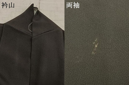 平和屋着物●訪問着 総刺繍 幾何学文様 金銀糸 正絹 逸品 AABE1712fy