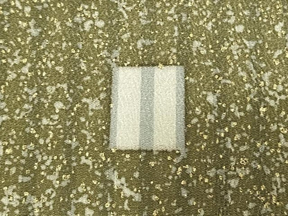 平和屋着物●訪問着　総刺繍　宝尽くし文様　暈し染め　金彩　正絹　逸品　AABE1764fy