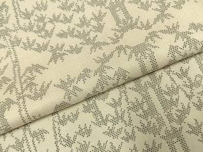 平和屋着物●本場大島紬　白大島　カタス9マルキ　竹文　正絹　逸品　AABE1779fy