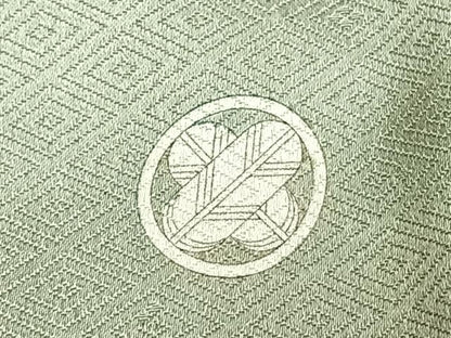 平和屋着物●豪華色留袖　駒刺繍　扇面熨斗花文　松　金彩　正絹　逸品　AABE1817fy